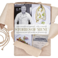 Ein Kochbuch mit dem Titel „Story of Menu“ mit Schwerpunkt auf historischen maritimen Rezepten, neu interpretiert von Birgit Altendeitering-Tiggemann und Heinz O. Wehmann - Ihr Landhaus Scherrer aus Hamburg