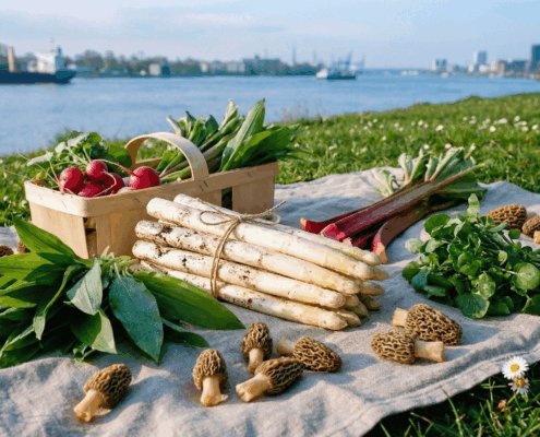 Frühlingshafte Menüvorschläge im Restaurant Landhaus Scherrer